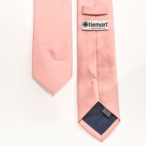 Blush Tie for Groomsmen Groom Accessories